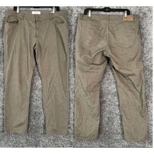 Brax Hi-Flex Modern Fit Chino Twill Mens‎ Pants Size 38x34* Chuck Brown (37x28)